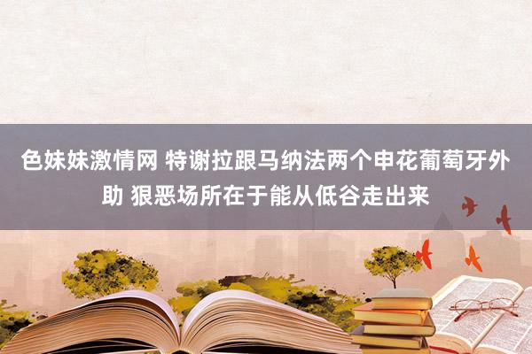 色妹妹激情网 特谢拉跟马纳法两个申花葡萄牙外助 狠恶场所在于能从低谷走出来