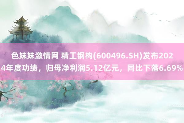 色妹妹激情网 精工钢构(600496.SH)发布2024年度功绩，归母净利润5.12亿元，同比下落6.69%